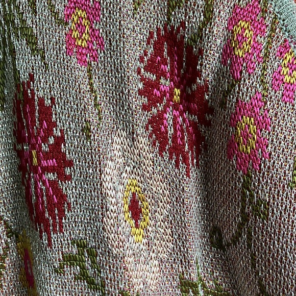 BNWT Anthropologie Posy Maxi Sweater Dress by Celia Prado Brazil XS - Picture 4 of 12